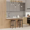 Tasseau décoratif imitation chêne Saragosse l.3 x L.280 cm vendu par 4 pièces