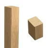 Tasseau décoratif placage papier imitation chêne Saragosse, 3 x 4 cm L.2,8 m (lot de 4)