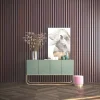 Tasseau décoratif placage papier imitation chêne athénien 3 x 280 cm vendu par 4 pièces