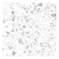 Terrazzo blanc Carrara - 60 x 60 cm