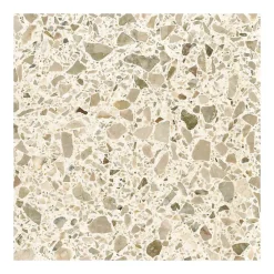 Terrazzo Stracciatella beige - 60 x 60 cm