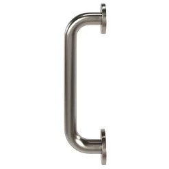 Tirant de porte Golvin GoodHome acier gris L.22 x H. 24,6 cm