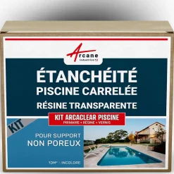 Transparent - 10 m², support non poreux - ARCANE INDUSTRIES