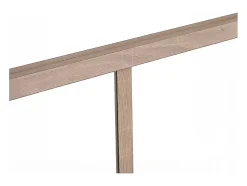 Verrière d'angle d'atelier en aluminium thermolaqué - L180 x L60 x H105 - Naturel clair - BAYVIEW