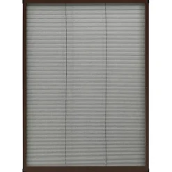 vidaXL Moustiquaire Plissée pour Fenêtre Moustiquaire contre Insectes Volants Anti-moustique Maison Intérieur Aluminium 148655