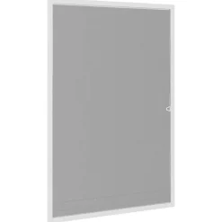 vidaXL Moustiquaire pour Fenêtres, Filet Anti-Moustiques avec Cadre en Aluminium, Filet de Fenêtre Contre Abeilles Mouches 153830