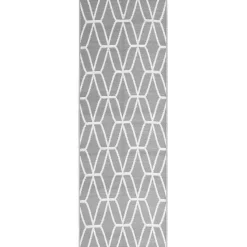 vidaXL Tapis d'Extérieur Moquette de Terrasse Tapis de Balcon Tapis de Patio Moquette d'Intérieur Salle de Séjour Gris 317009