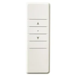 Volet roulant solaire aluminium blanc - ouverture motorisée - Fortia - l.100 x H.135 cm