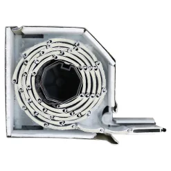 Volet roulant solaire aluminium blanc - ouverture motorisée - Fortia - l.90 x H.155 cm