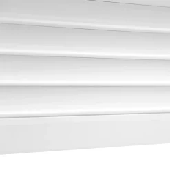 Volet roulant solaire aluminium blanc - ouverture motorisée - Fortia - l.120 x H.125 cm