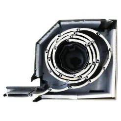 Volet roulant solaire aluminium anthracite - ouverture motorisée - Fortia - l.80 x H.205 cm