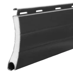 Volet roulant solaire aluminium anthracite - ouverture motorisée - Fortia - l.80 x H.205 cm