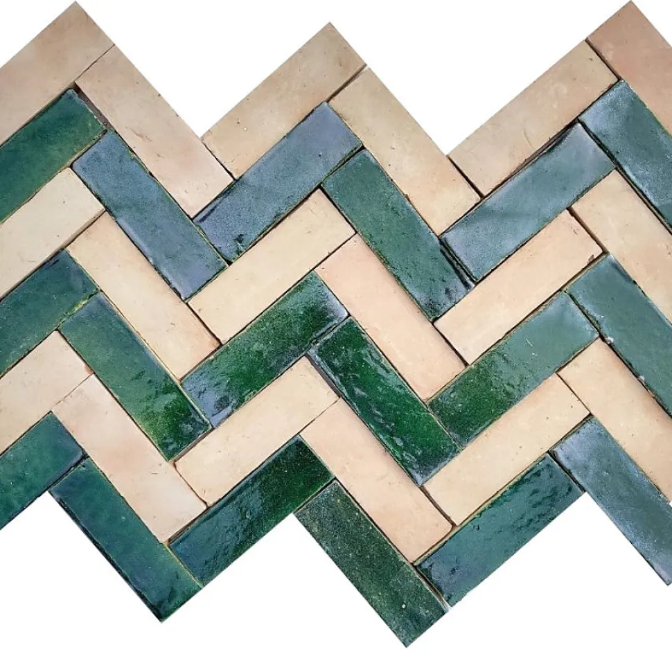 Véritable BEJMAT artisanal marocain 4.5 x 14.5 cm NATUREL