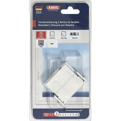 Vérrou de fenêtre blanc Abus SW1 ( clé non incluse)
