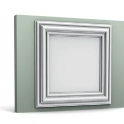 W121 AUTOIRE - Panneau Mural Encadrement Soubassement 3d - 50x50x3,2cm (L x l x h) Orac Decor A l'unité