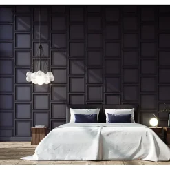 W121 AUTOIRE - Panneau Mural Encadrement Soubassement 3d - 50x50x3,2cm (L x l x h) Orac Decor A l'unité