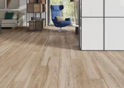 20x120 Acero Sabbia Carrelage Parquet Rectifié - Allocarrelage