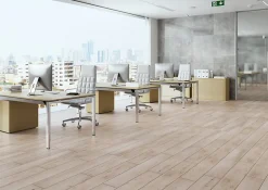 20x120 Tonella Cream Carrelage Parquet Rectifié R10 - Allocarrelage
